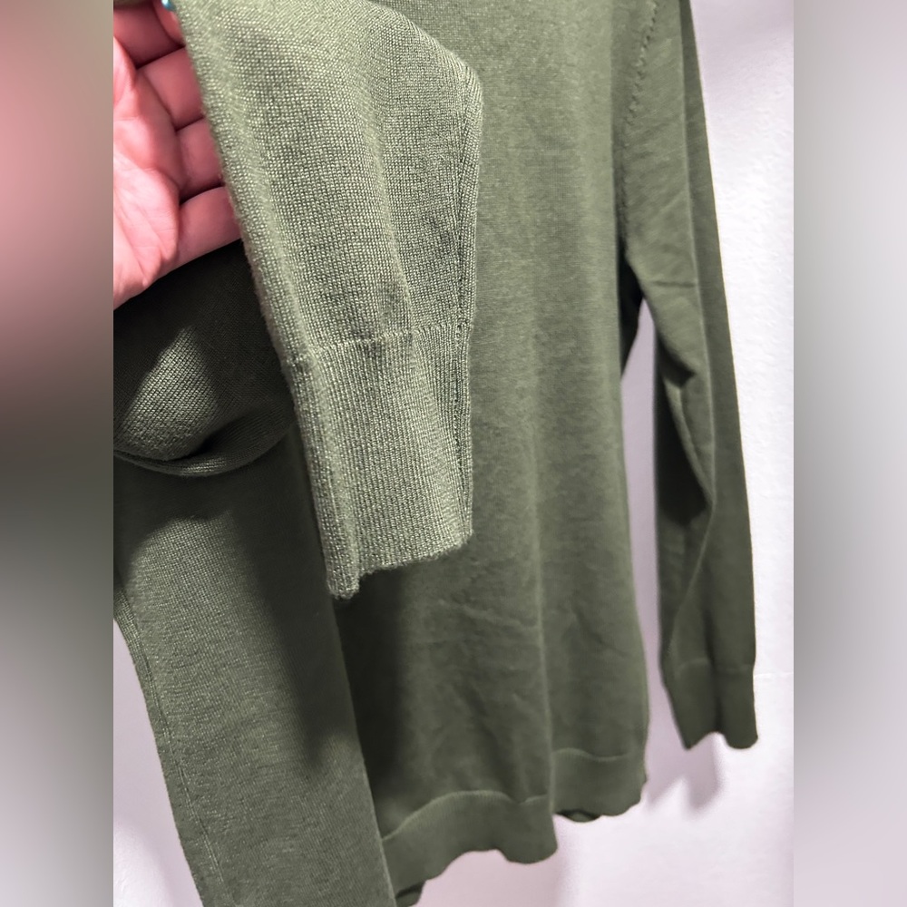 Dark green lightweight cardigan.XL. NWOT - Picture 5 of 8